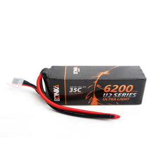 BONKA 6200mAh 35C 6S LiPo Battery for RC Helicopter